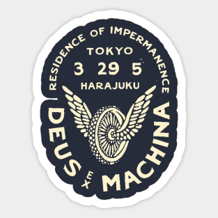 Deus Ex Machina Tokyo Sticker